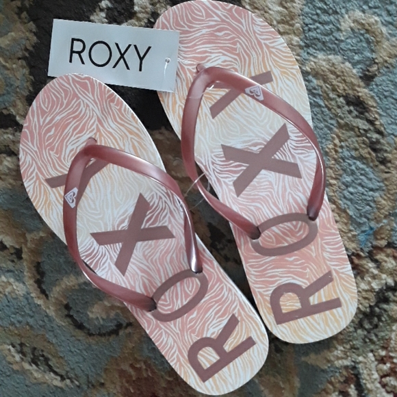 6x*Host Pick*Roxy adorable flip flop sandals - Picture 14 of 16